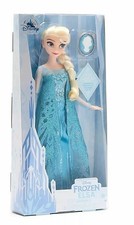 Disney Elsa Puppe aus die Eiskönigin mit Clip /Pendant  NEU