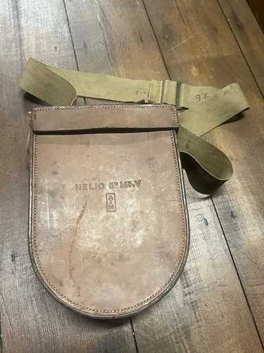 Vintage leder militär - leder, (raf)