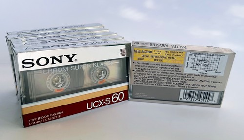 SONY-AUDIOKASSETTEN—eine