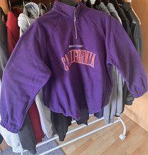 Vintage Herren Halfzip XL Lila