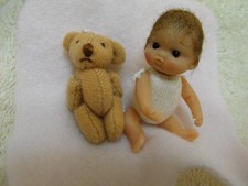 Ooak Puppenhaus Miniatur Baby