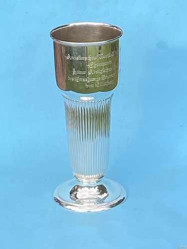 800 silber pokal vase - pokal-vase,, cm
