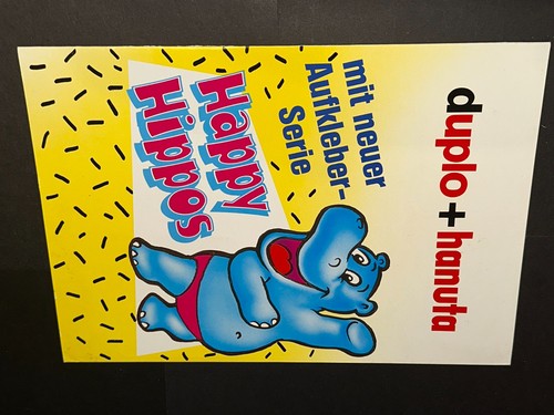 Duplo hanuta werbefolder 1988 - hanuta,