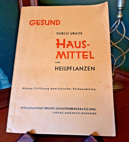 Uraltes buch gesund durch - ,