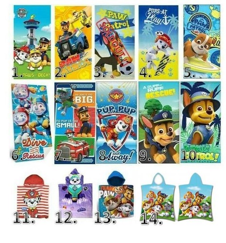 Paw patrol badetuch - patrol,