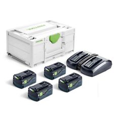 Festool Energie Set Akkupack Akku Scnhellladegerät SYS 18V 4x5,0/TCL 6DUO 577709
