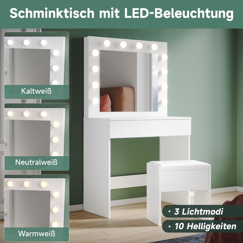 Schminktisch kosmetiktisch mit - schminktisch,
