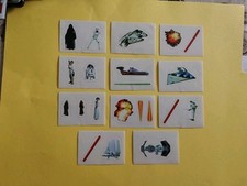 11× Panini Star Wars 1996 Sammelsticker/ Aufkleber