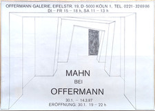 Poster Plakat - Inge Mahn -