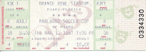 Ticket usa deportivo - usa, cali