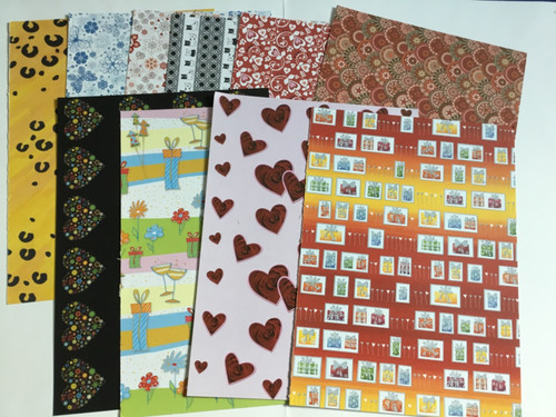 Bogen motiv bastelkarton - 10, motiv-
