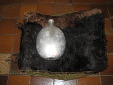 Wehrmacht WK 2, Affe Tornister, Alu Feldflasche