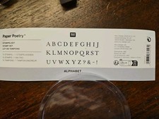 Stempel set alphabet - alphabet, inklusive