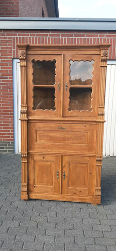 Gründerzeit eckvitrine mit - gründerzeit,
