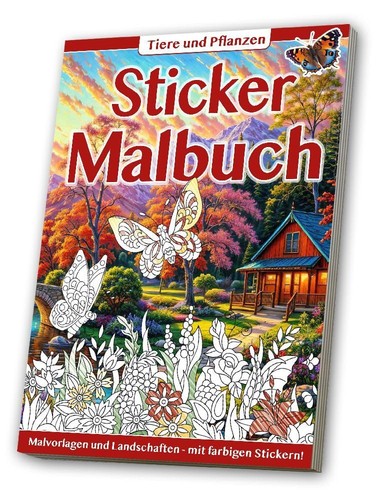 Malbuch erwachsene tiere - malbuch,