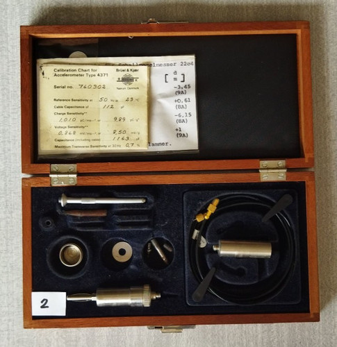 Bruel kjaer accelerometer - bruel, &