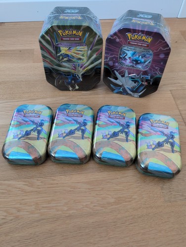 Pokemon sammlung tin - tin, box