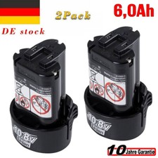2x 6000mAh 10.8V Li-ion Akku