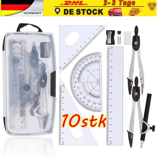 Geometrie set zirkel - zirkel, lineal