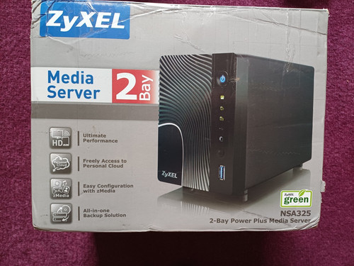 Zyxel nsa325 media server - media,