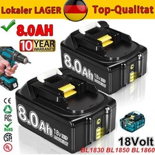 2X 18V 8000mAh Akku Für