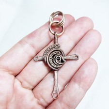 Keltisches Kreuz aus Kupfer