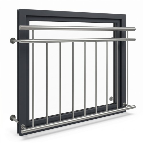 Fenster geländer gitter - geländer,