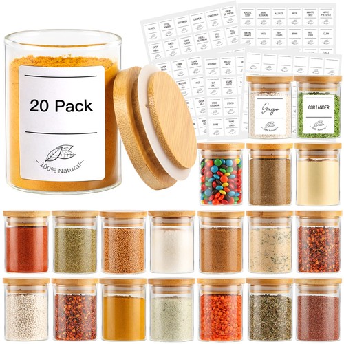 120 glas gewürzgläser mit - 120, ml