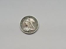 3 Pence Großbritannien 1898 Queen Victoria