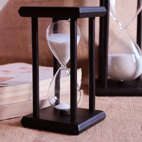 Sanduhr minuten holz - sanduhr,