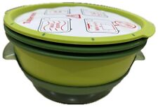 Tupperware 101 Micro Gourmet Dampfgarer für Mikrowelle, Zusätzlich Rezeptbuch!!