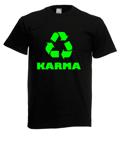Herren shirt karma recycling - herren,