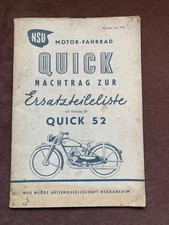 NSU Quick Ersatzteilliste