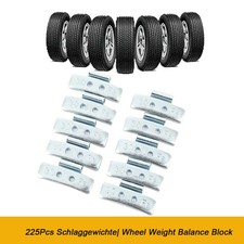 225 Stück Schlaggewichte Satz