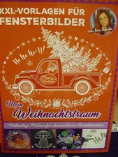 XXL Vorlagen für Fensterbilder "Mein Weihnachtstraum"- Neuwertig