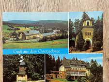 Ansichtskarte, AK, Gruß aus dem Osterzgebirge, DDR, gelaufen