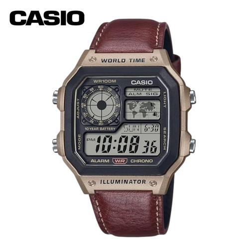 Casio world time - world,