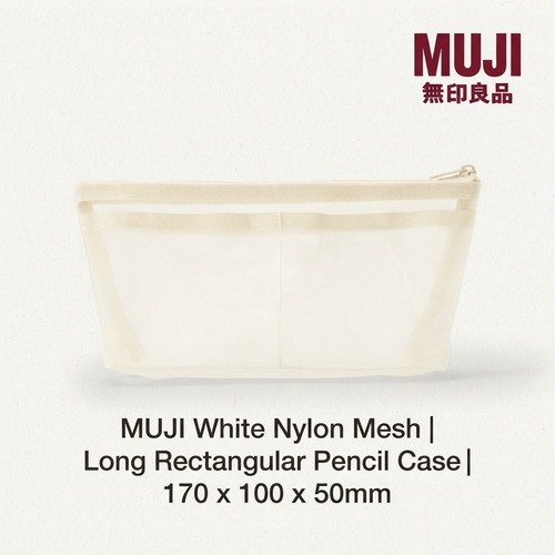 Muji federmäppchen weiß - federmäppchen,