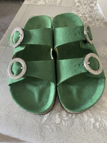 Damen pantoletten sandalen - damen, 38