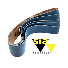 5x Rohrbandschleifer 40x760 P120 GEWEBEBÄNDER  GEWEBEBAND SCHLEIFBAND SiA 2820