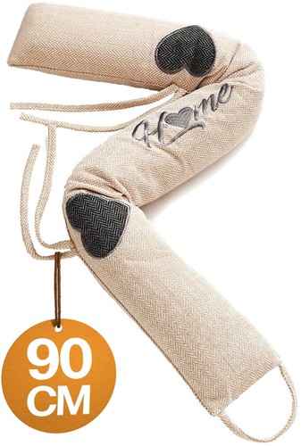 90cm zugluftstopper waschbar - 90cm,