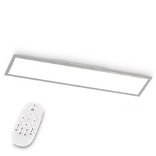 LED Deckenleuchte silber