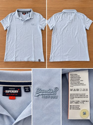 Poloshirt herren superdry - superdry, blau