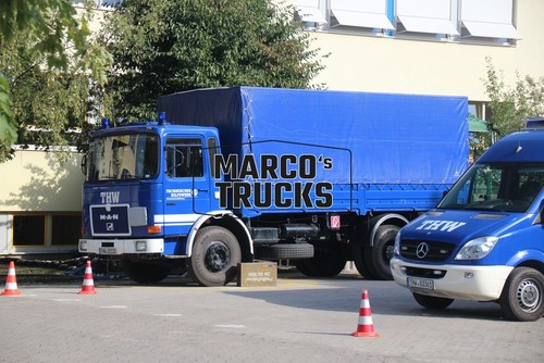 Lkw foto man planensattelzug - foto,