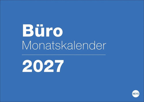 Büro monatsplaner 2027 - 2027, |