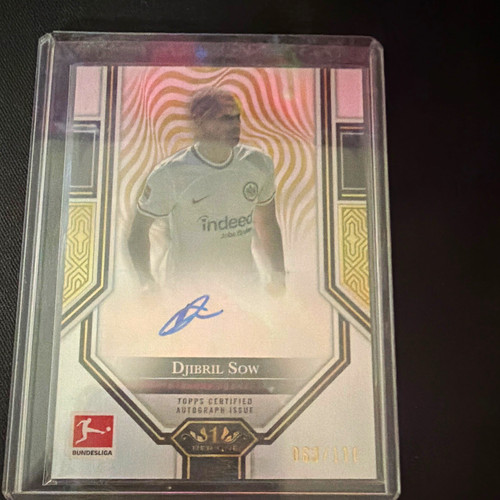Topps djibril sow - topps, auto