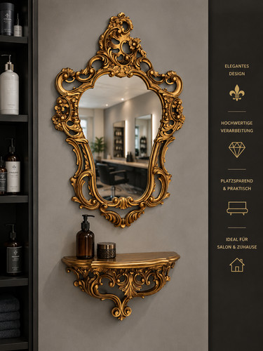 Wandspiegel gold - wandspiegel,