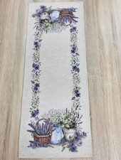 Sandner Gobelin Blumen Sommer Landhaus Tischdecke Tischläufer Kissenhülle Platzs