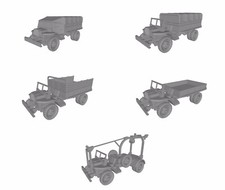 Ford gtb burma jeep - (g-622),