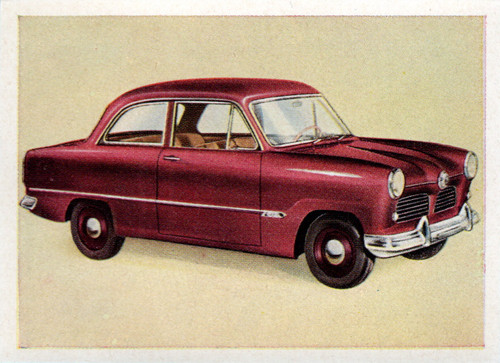 124 207 sammelbild - sammelbild, ford